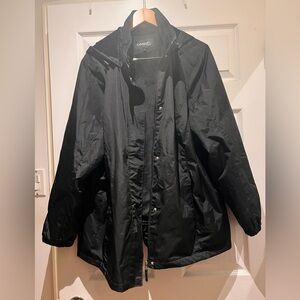 George Black Hooded Warm Jacket